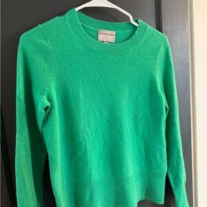 J. Crew Women's Green Sweater